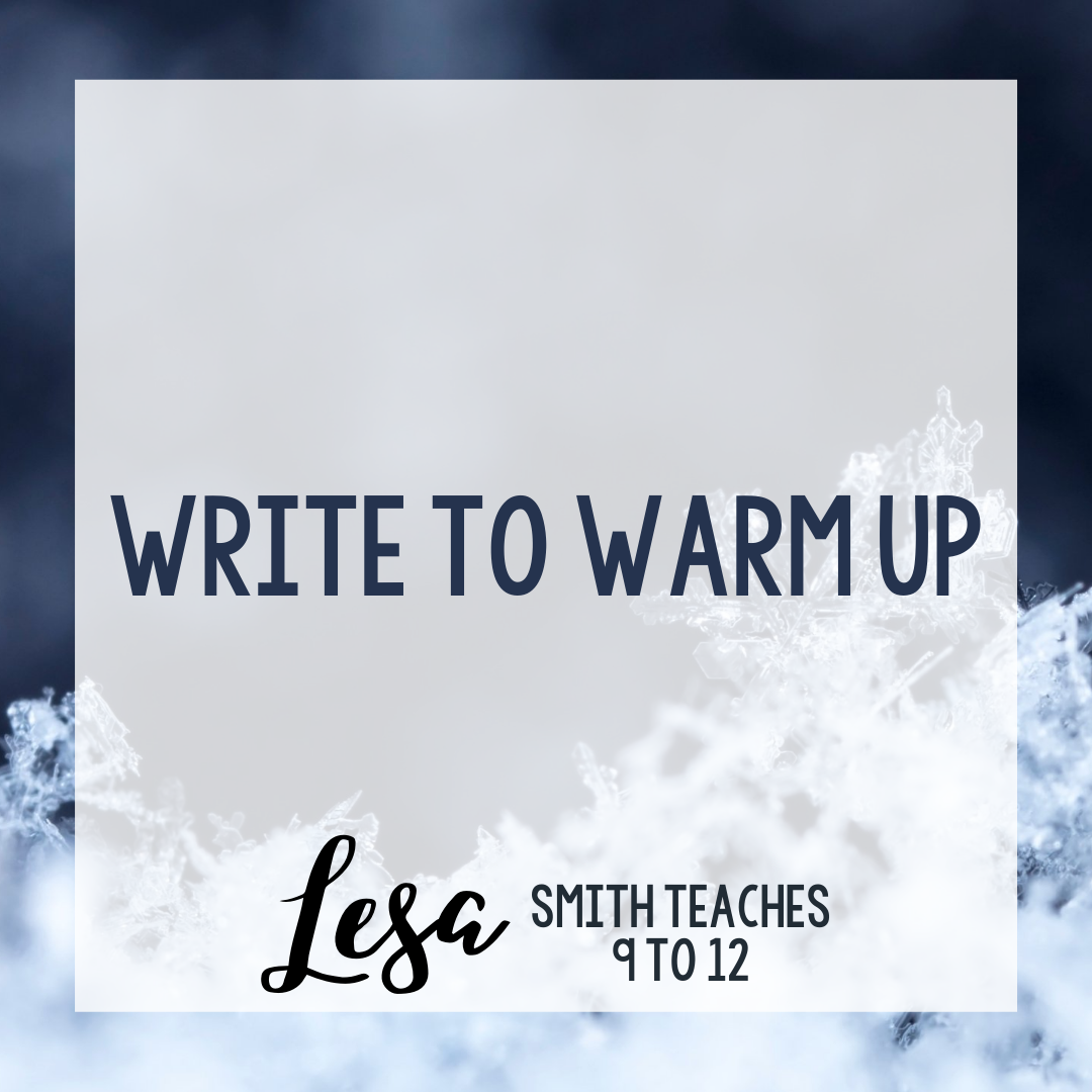 Write to warm up square image