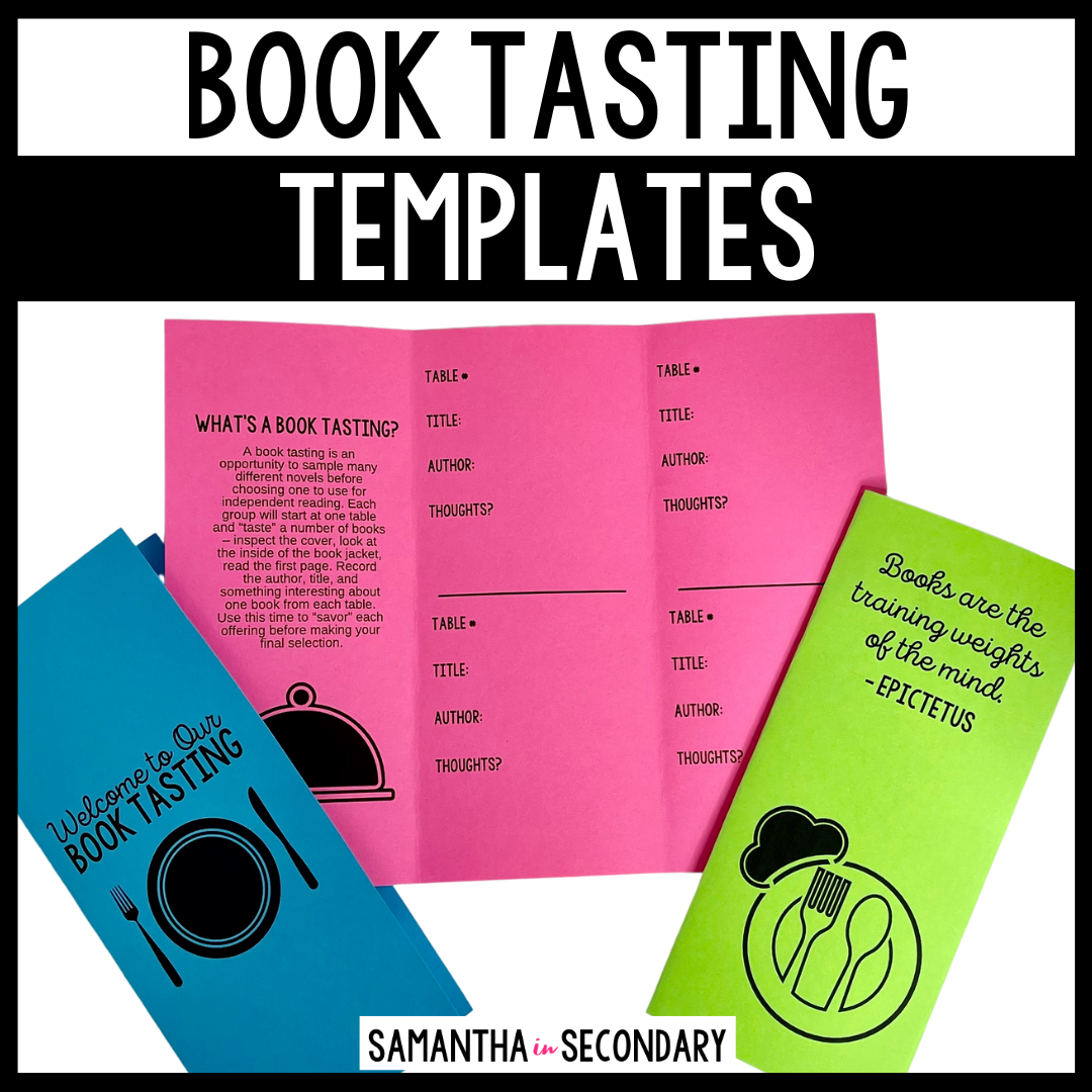 book-tasting-templates