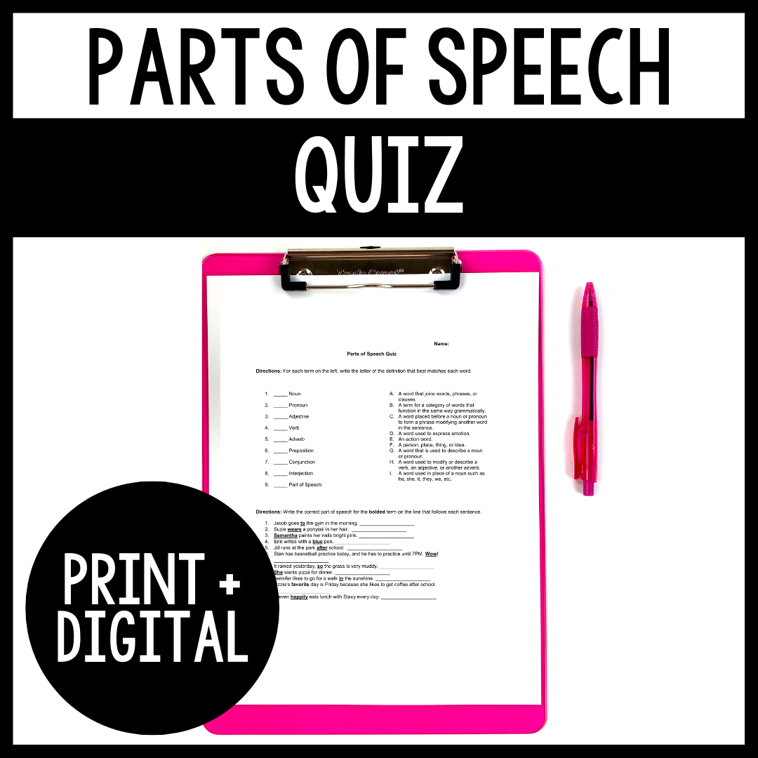 parts-of-speech-quiz