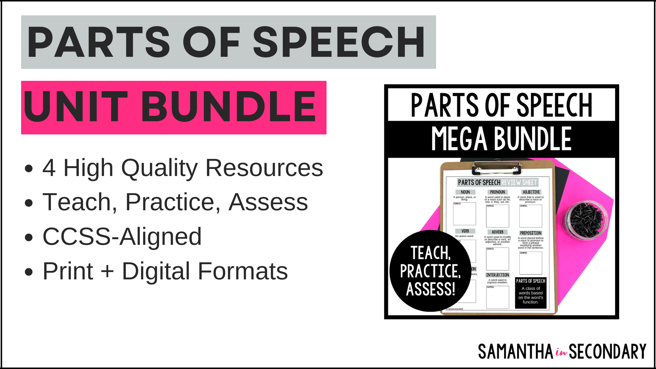 parts-of-speech-unit