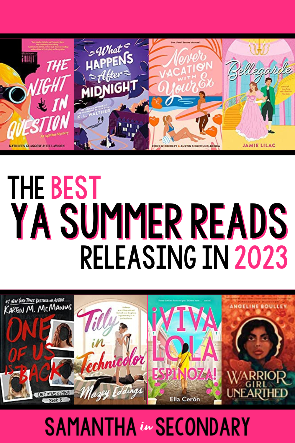 The Best YA Summer Reads Releasing in 2023